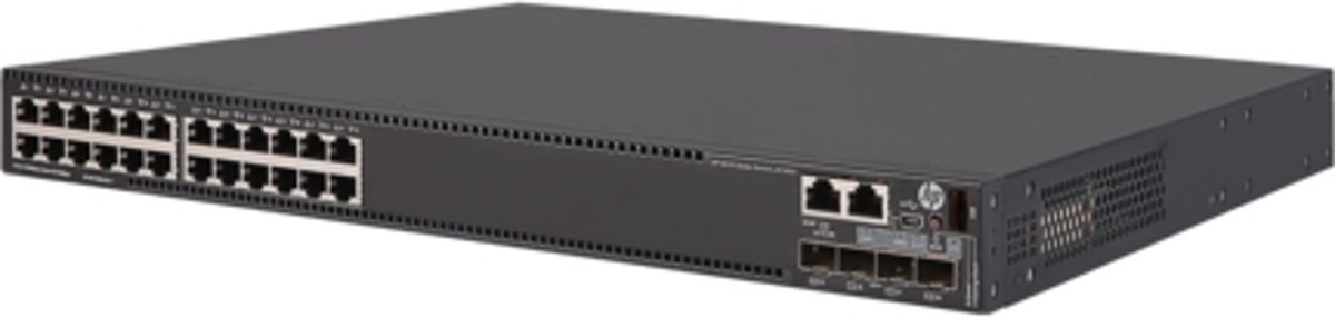 Hewlett Packard Enterprise 5510 L3 Gigabit Ethernet (10/100/1000) Power over Ethernet (PoE) 1U Zwart