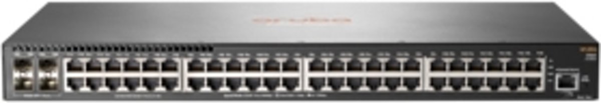 Hewlett Packard Enterprise Aruba 2540 48G 4SFP+ Beheerde netwerkswitch L2 Gigabit Ethernet (10/100/1000) 1U Grijs