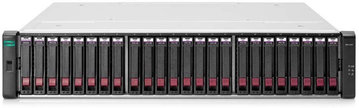 Hewlett Packard Enterprise MSA 2042 SAN Dual Controller SFF Storage 800GB Rack (2U) disk array