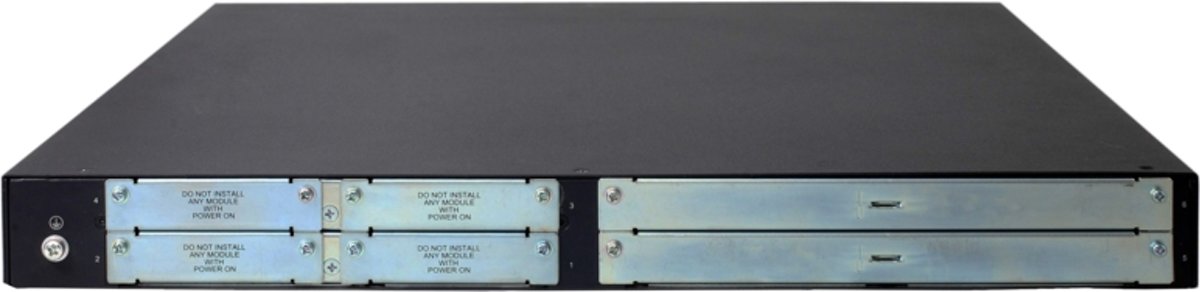 Hewlett Packard Enterprise MSR3024 bedrade router Gigabit Ethernet Zwart