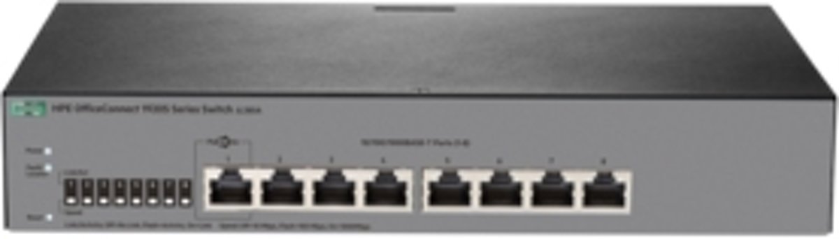 Hewlett Packard Enterprise OfficeConnect 1920S 8G Managed L3 Gigabit Ethernet (10/100/1000) 1U Grijs