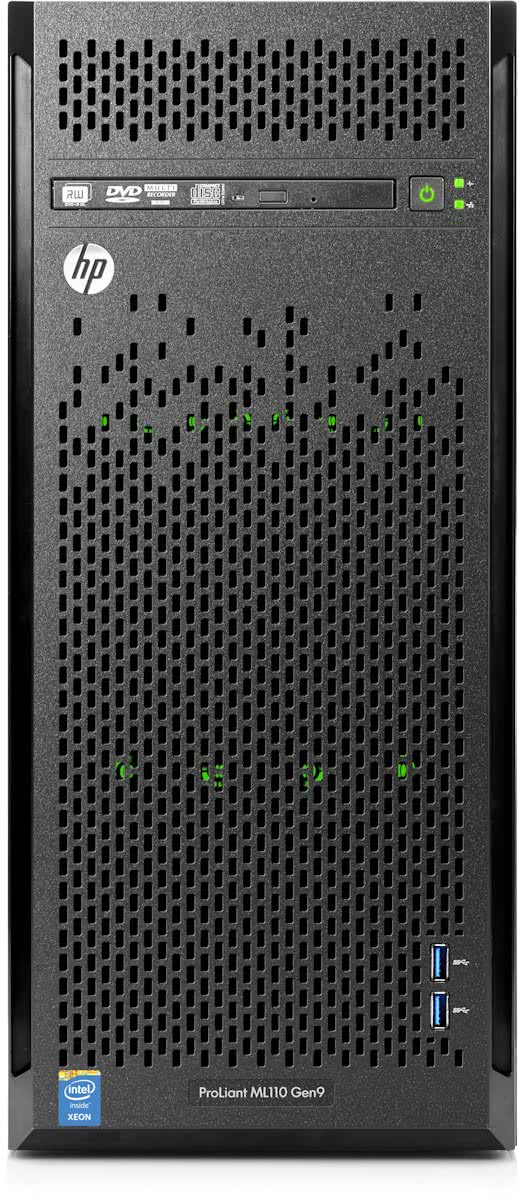 Hewlett Packard Enterprise ProLiant ML110 Gen9 E5-1620v3 4GB-R B140i 4LFF 1x1TB 550W PS Server/TV