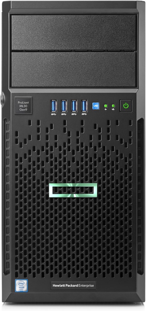 Hewlett Packard Enterprise ProLiant ML30 Gen9 3.7GHz E3-1240V6 460W Tower (4U) server