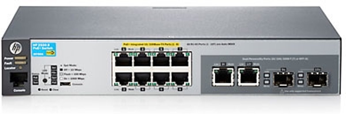 Hewlett Packard Enterprise netwerk-switches 2530-8-PoE+ Switch