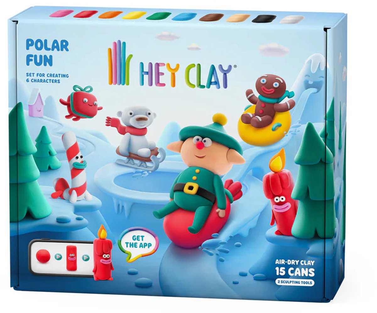   - interactieve speelklei - Christmas / Kerstmis - Polar Fun