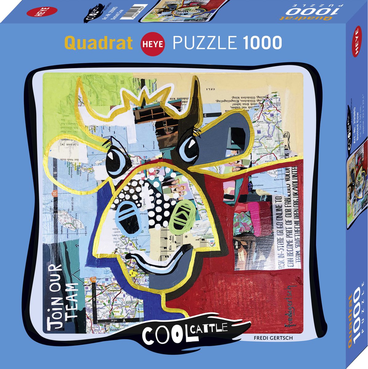 Dotted Cow Puzzle 1000 Teile