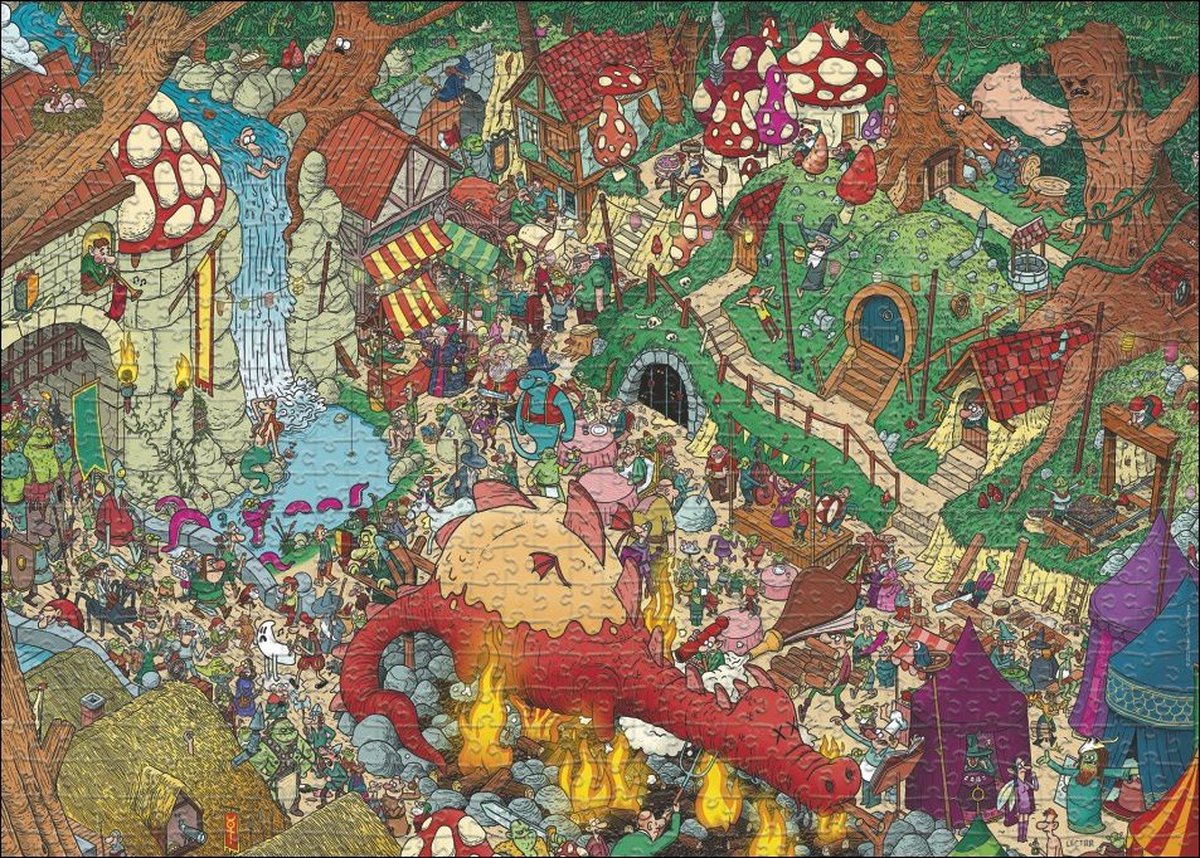 Fantasyland Puzzle 1000 Teile