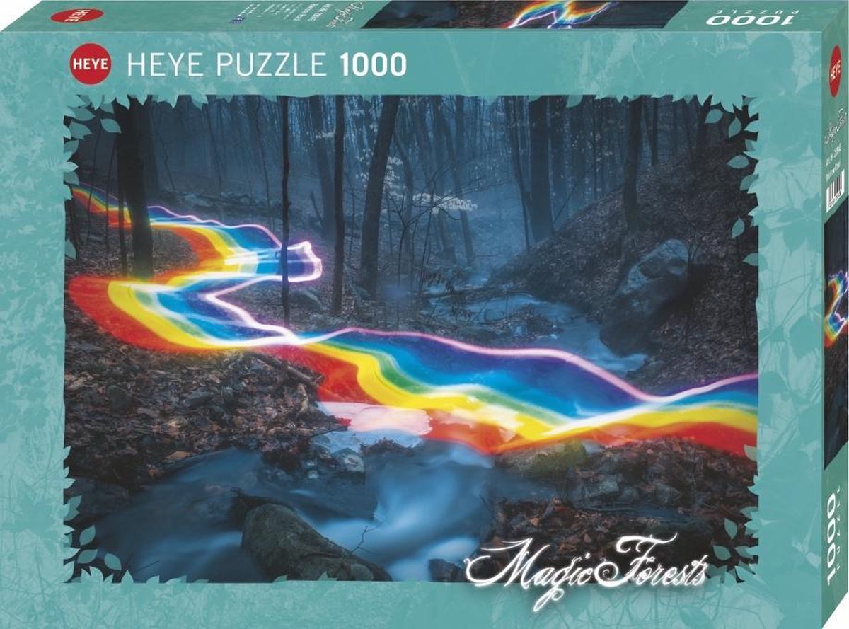 Heye Puzzle Rainbow Road Legpuzzel 1000 stuk(s)