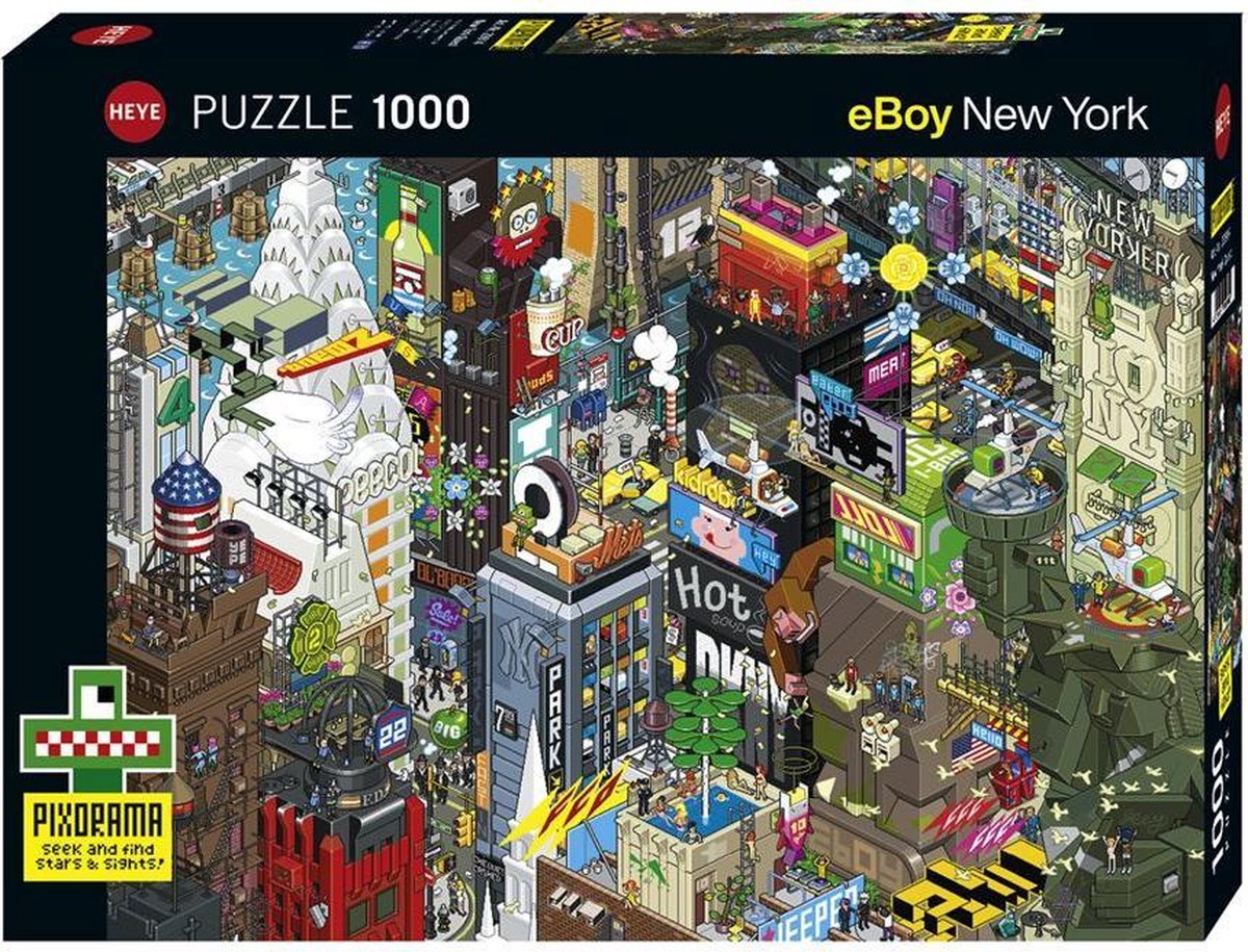 PuzzNew York Quest 1000 Heye29914 NEW