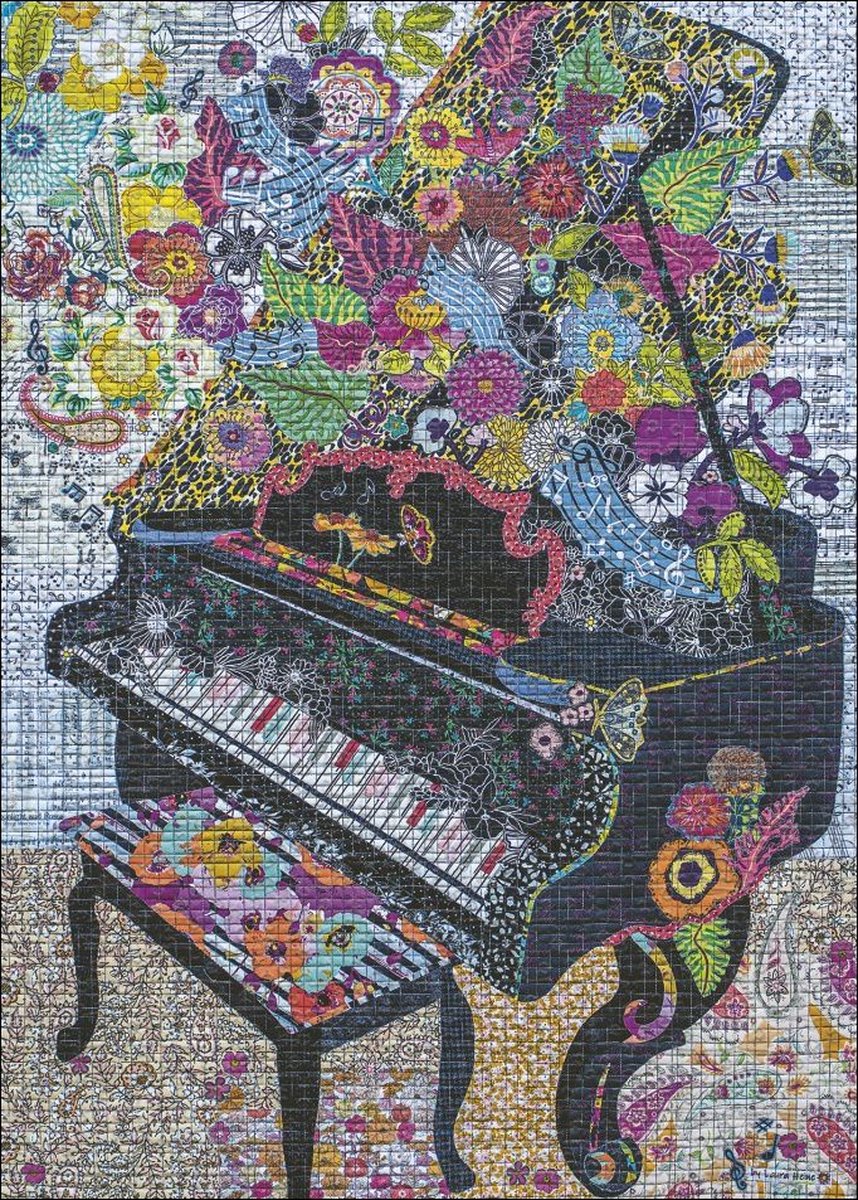 Sewn Piano Puzzle 1000 Teile