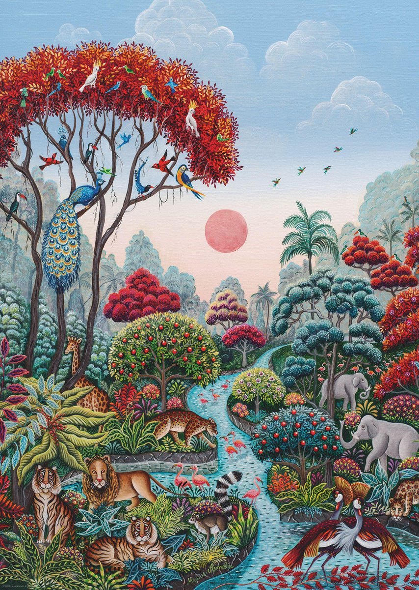 Wildlife Paradise Puzzle 2000 Teile