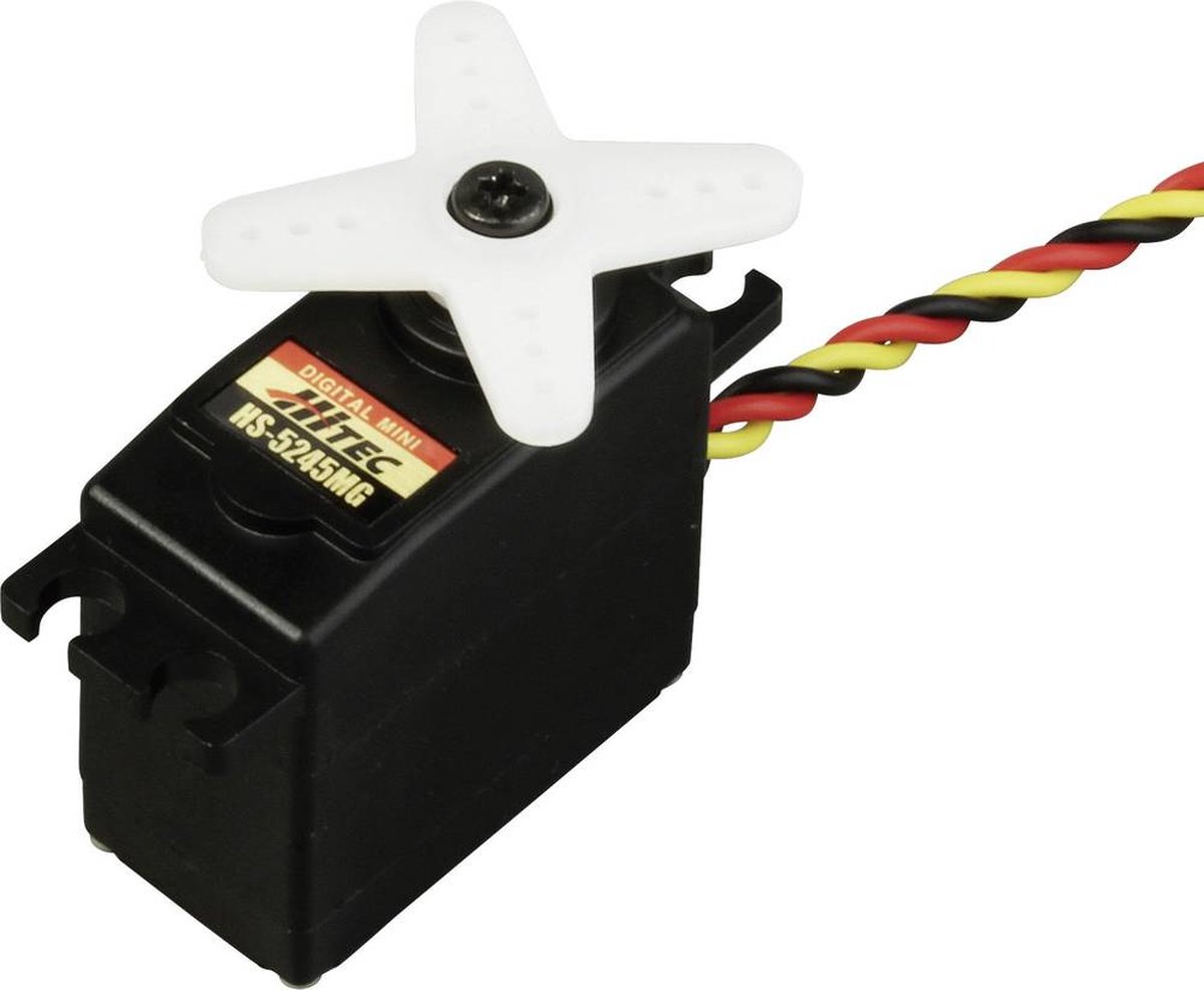 Hitec Midi-servo HS-5245MG Digitale servo Materiaal (aandrijving): Metaal Stekkersysteem: JR