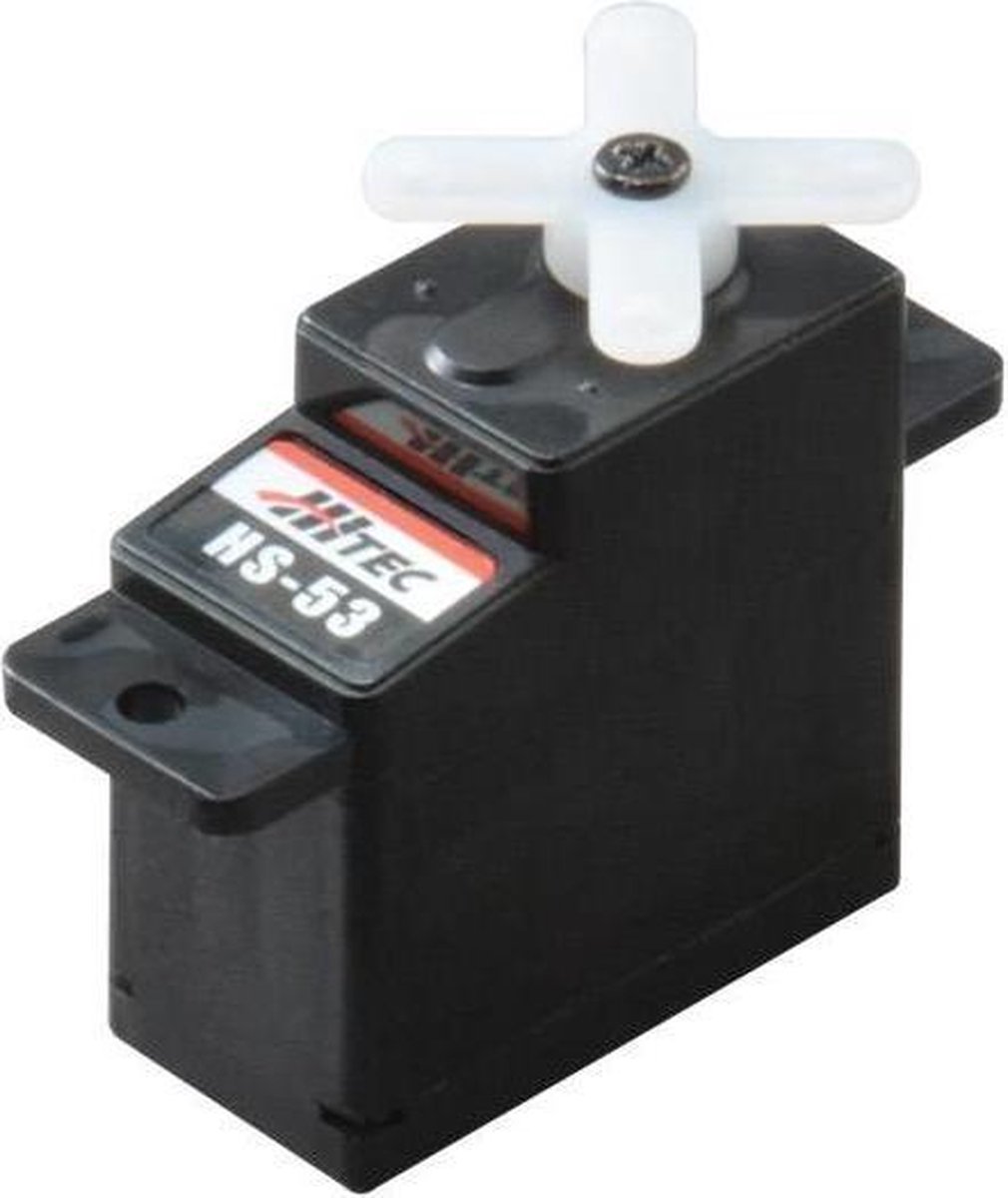 Hitec Mini-servo HS-53 Analoge servo Materiaal (aandrijving): Kunststof Stekkersysteem: JR