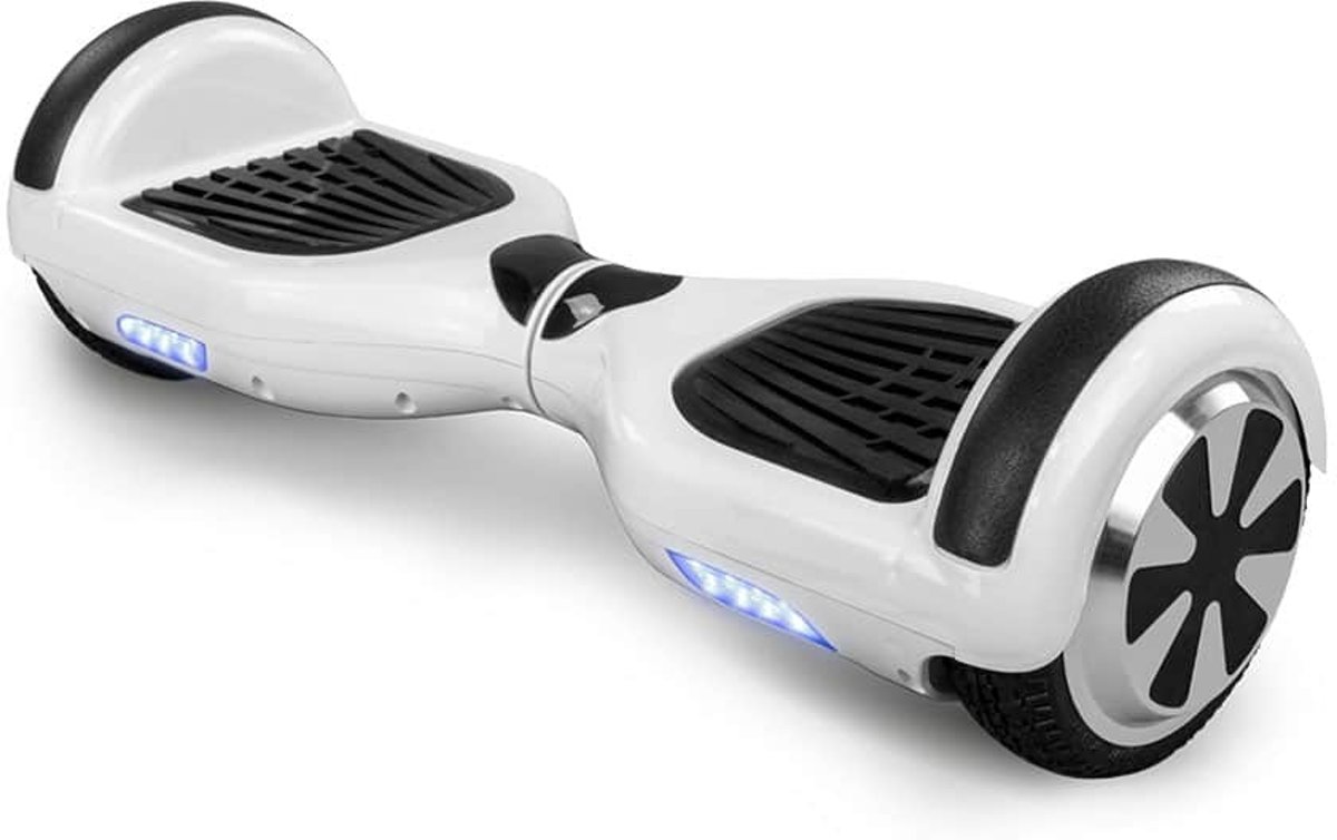 Self Balancing Smart Hoverboard / Balance Scooter / LED Verlichting / Nieuwste Software - Wit