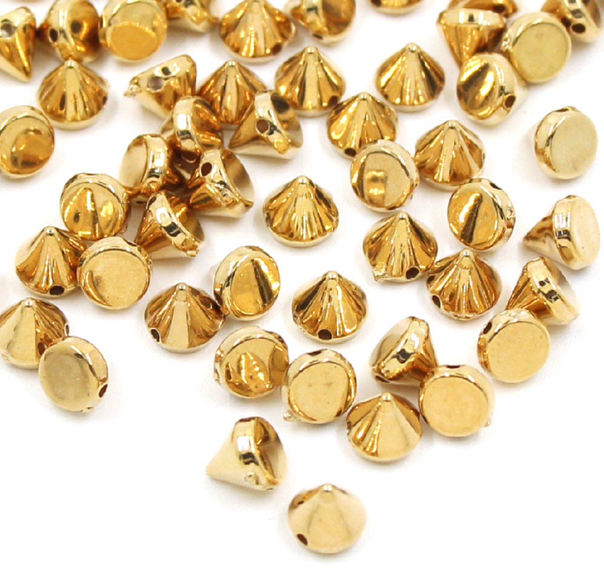   - Spikes - Studs - Studs voor kleding - Studs Hobby - Spikes Schoenen - Goudkleurig - 20 stuks