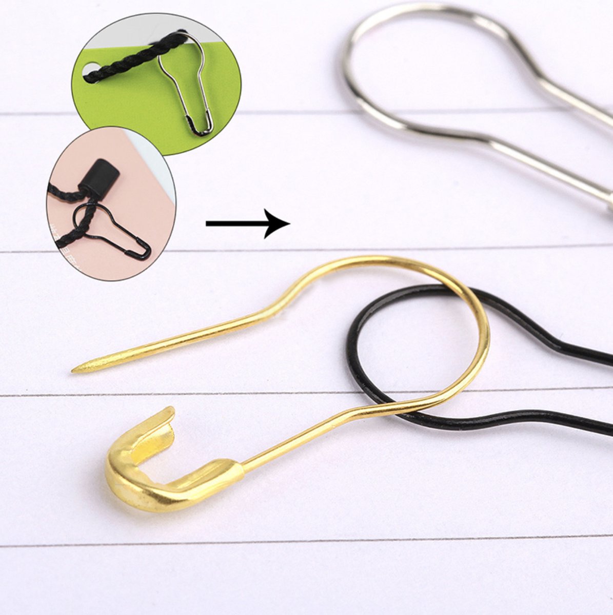   - Veiligheidsspelden - Naaien accessoires - Veiligheidsspelden klein - Naaisetje -  en Naaien - 20 stuks