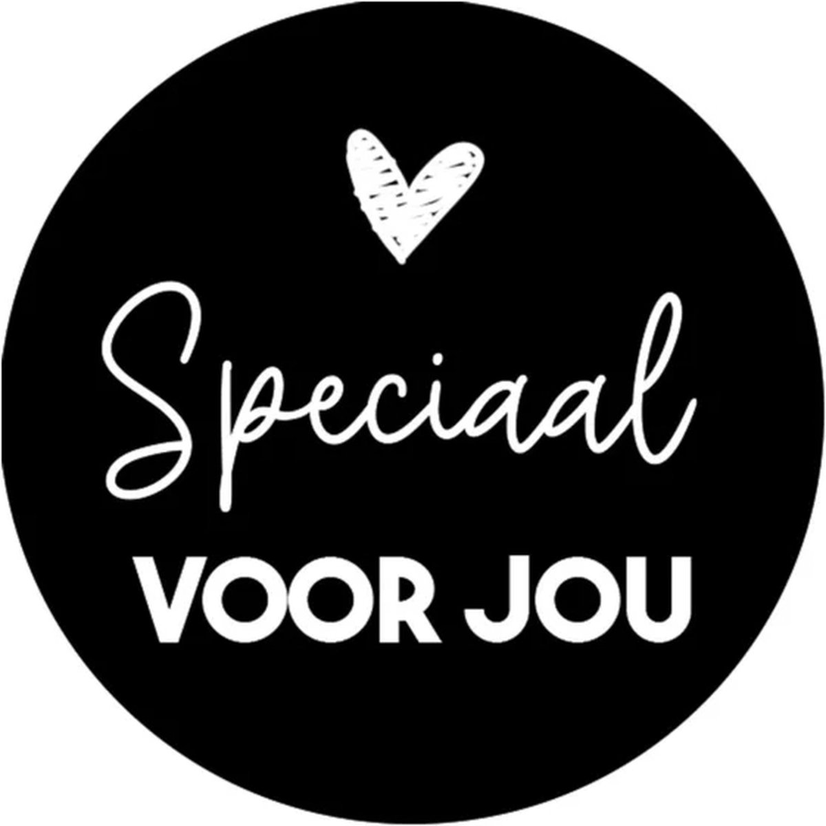 Sticker Speciaal voor jou - 500 Stickers op rol - sluitsticker - verpakkingssticker - wensetiket - stickerrol - Hippekaartjeswinkel