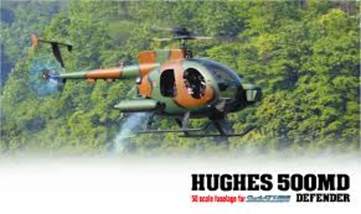 HUGHES 500 MD / Defender Lackiert