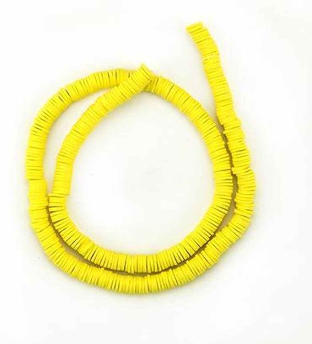 Katsuki 6mm Geel 38cm strand