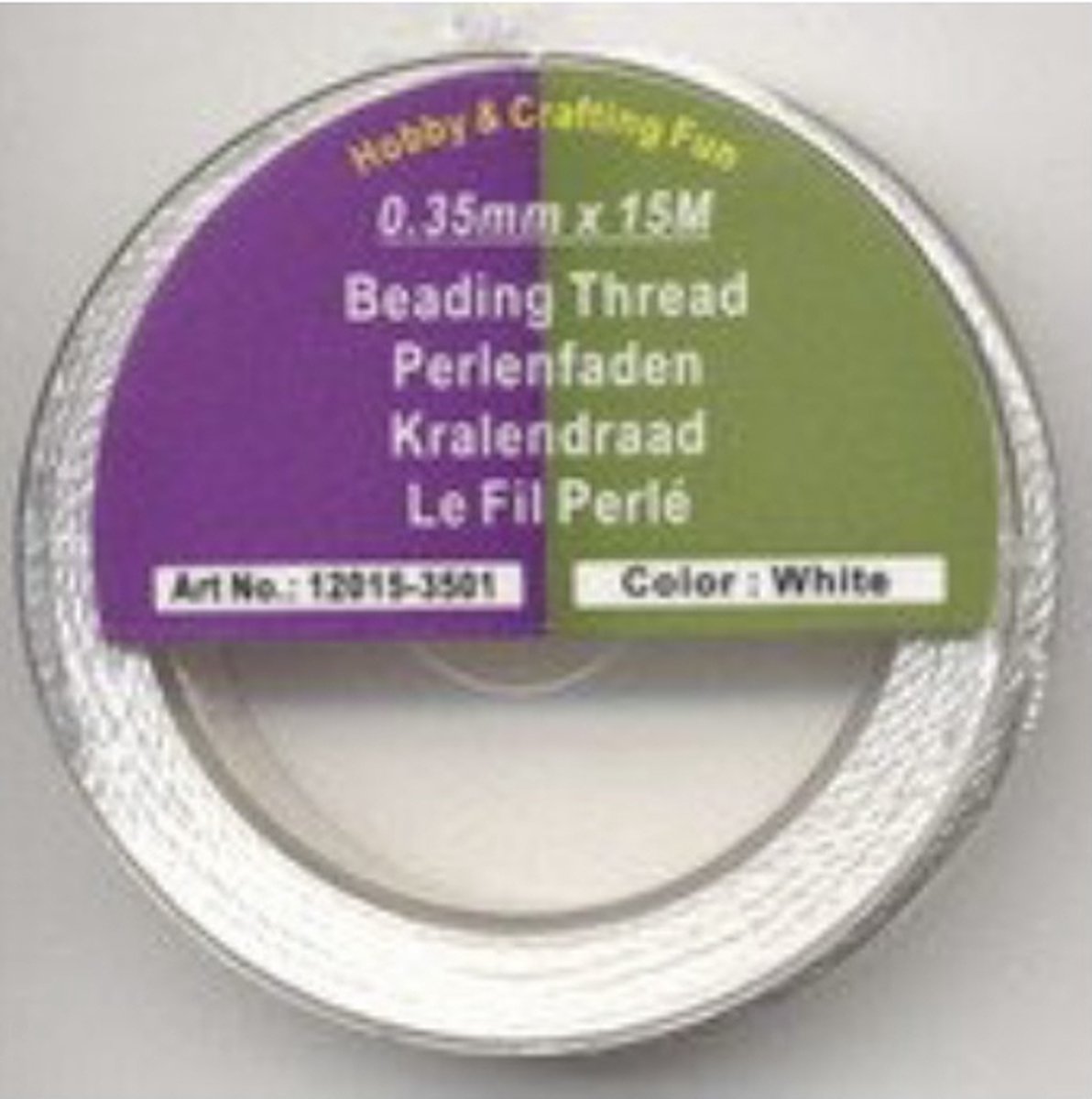 Kralendraad-0.35mm x 15mtr-Hobby&crafting fun-sieraden-kralen-DIY