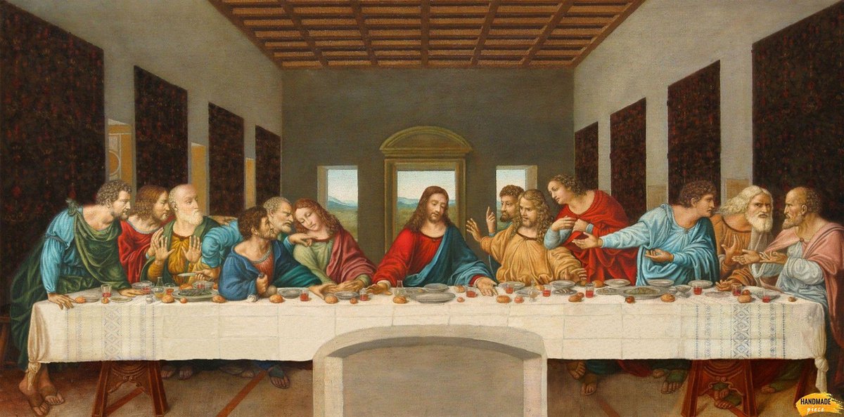 Schilderen Op Nummer Volwassenen - Schilder Pakket Hobbycave - Compleet Hobby Pakket Acrylverf - Last Supper 1