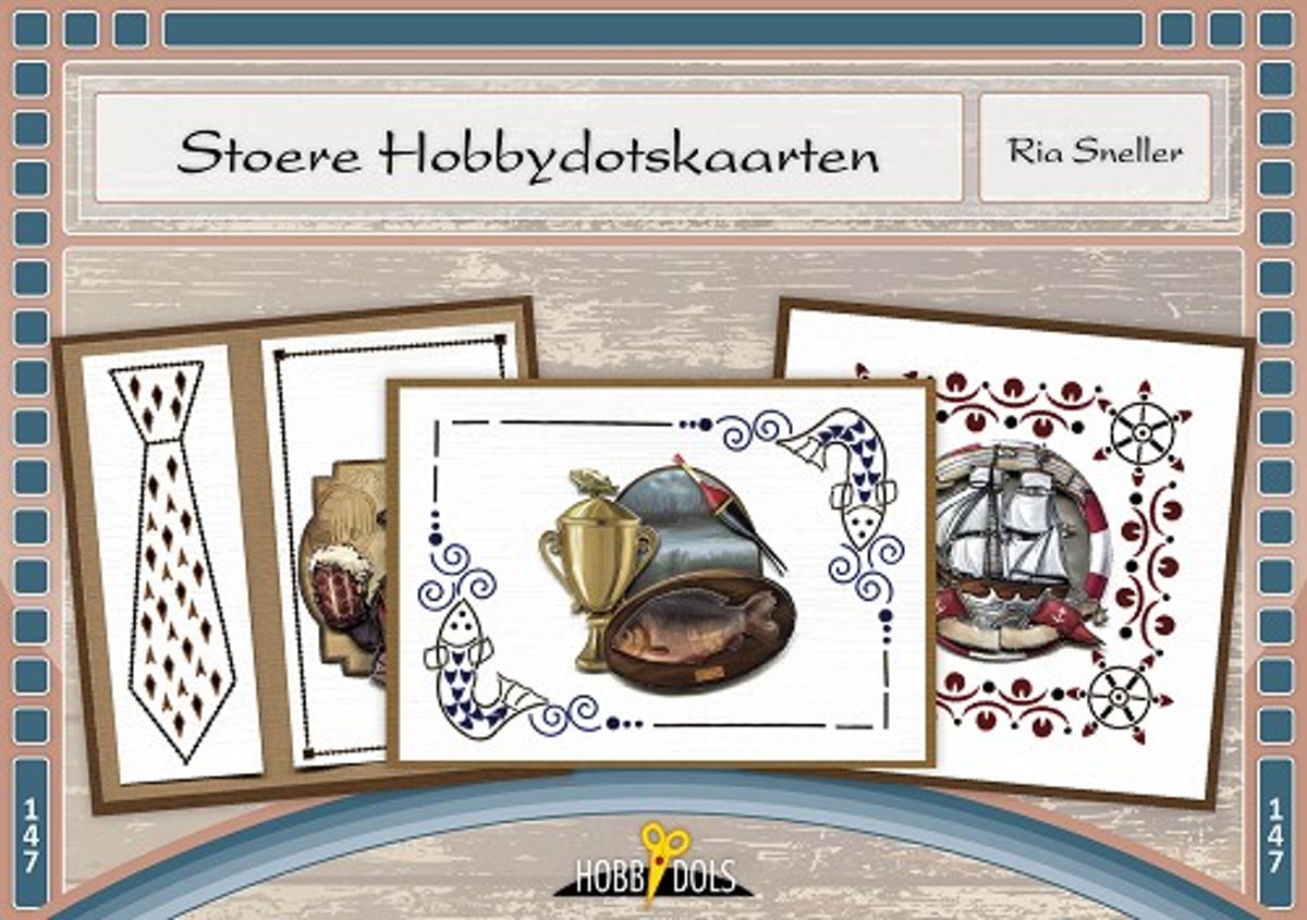 Hobbydols 147 - Stoere Hobbydotskaarten