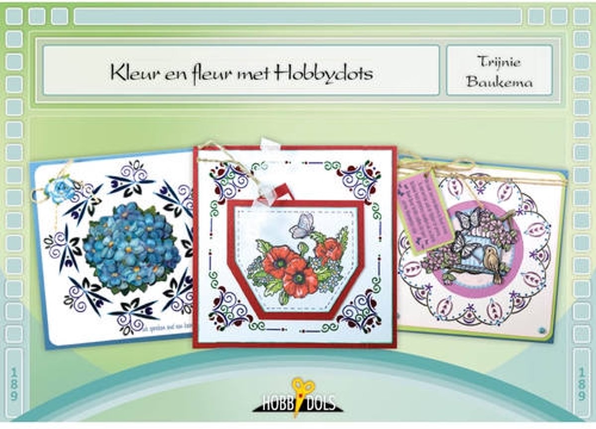 Hobbydols 189 - Kleur en fleur met Hobby Dots