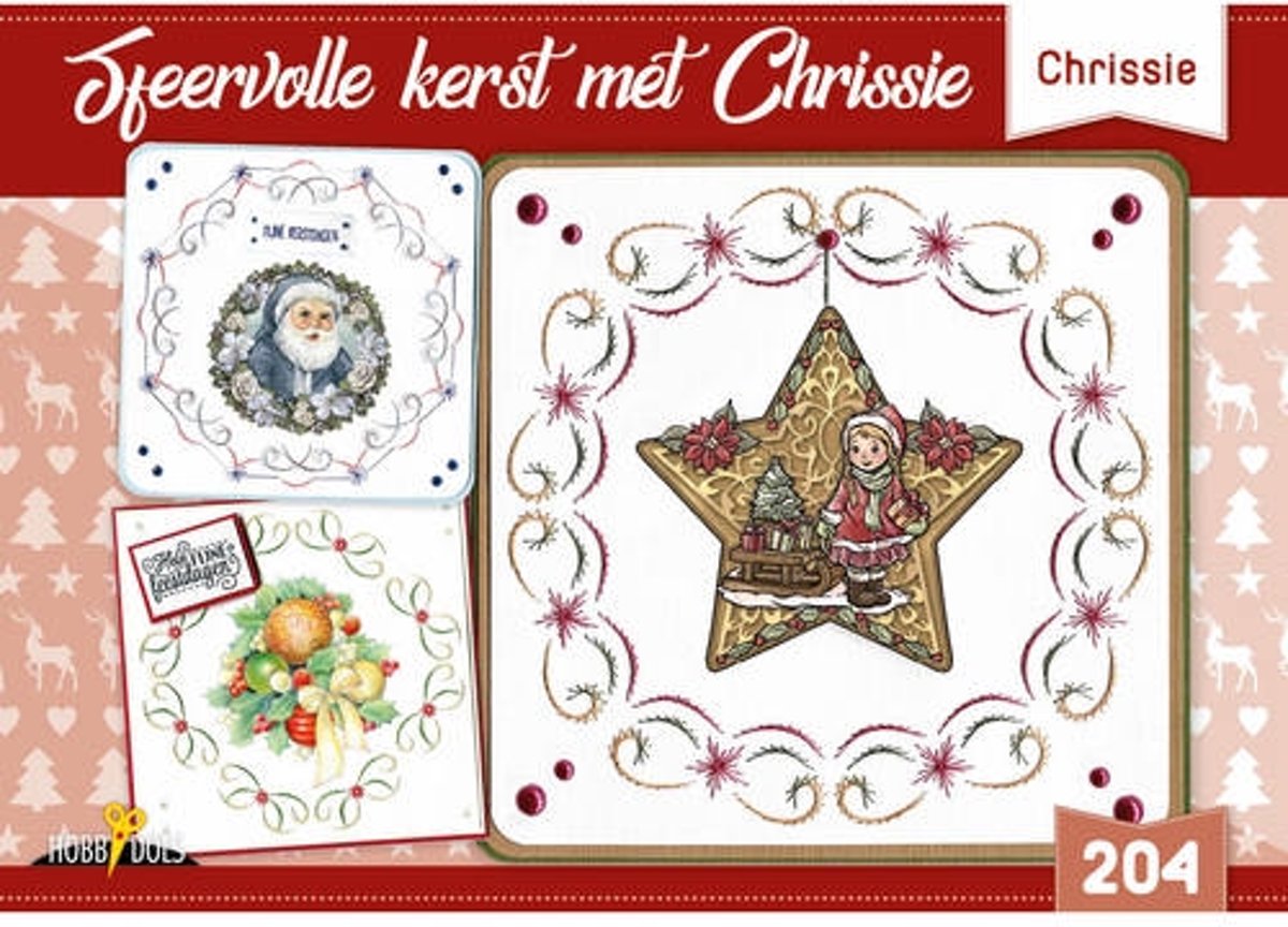 Hobbydols 204 - Sfeervolle Kerst met Chrissie