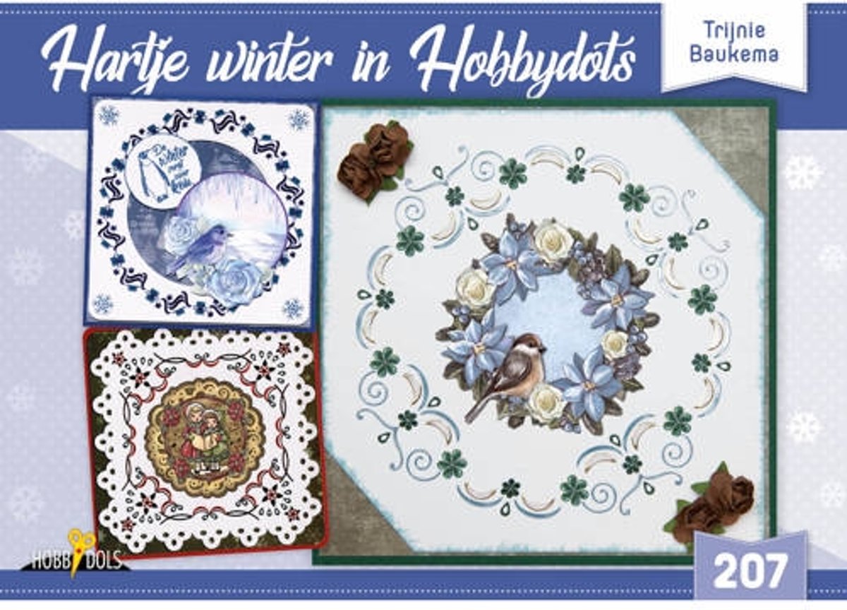 Hobbydols 207 - Hartje winter in Hobby Dots - Trijnie Baukema