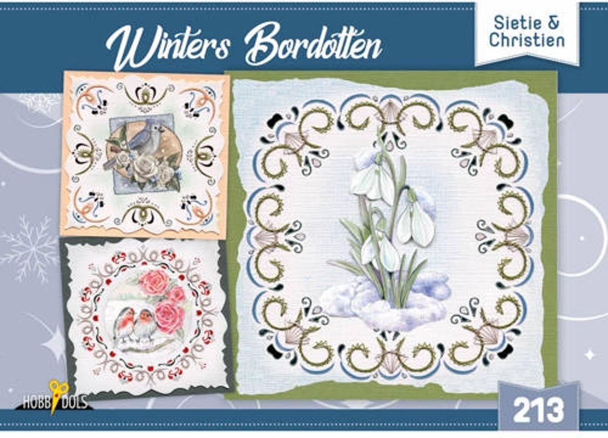 Hobbydols 213 Winters Bordotten - Sietie en Christien