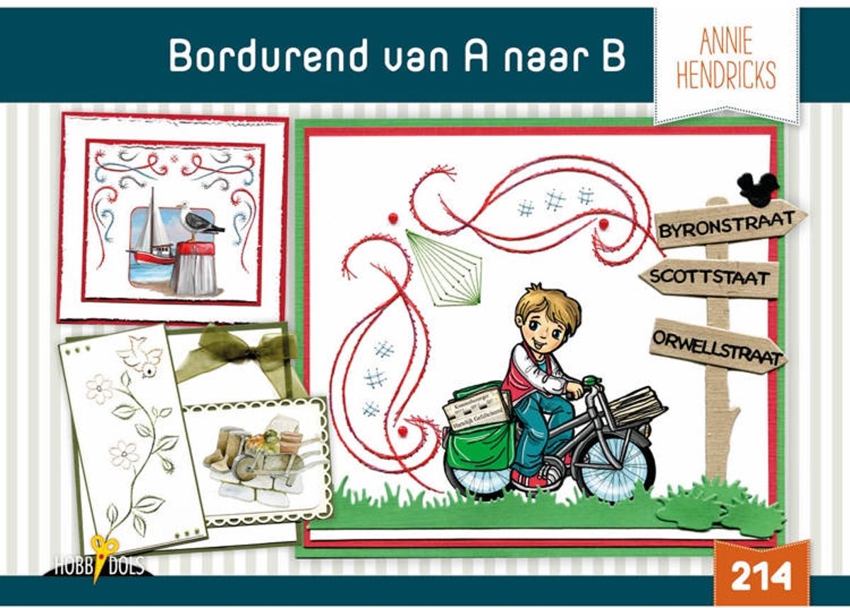 Hobbydols 214 Bordurend van A naar B - Annie Hendriks