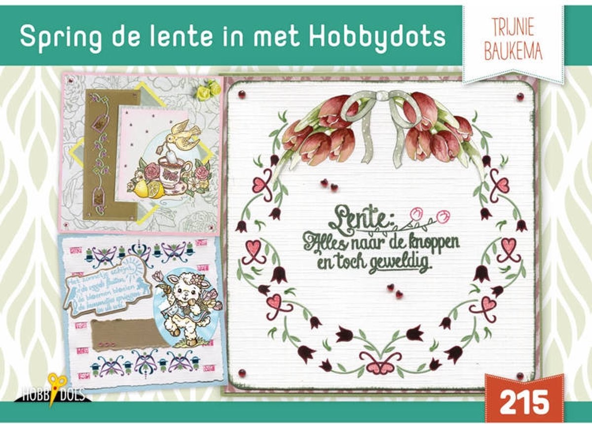 Hobbydols 215 De lente in met Hobby Dots - Trijnie Baukema