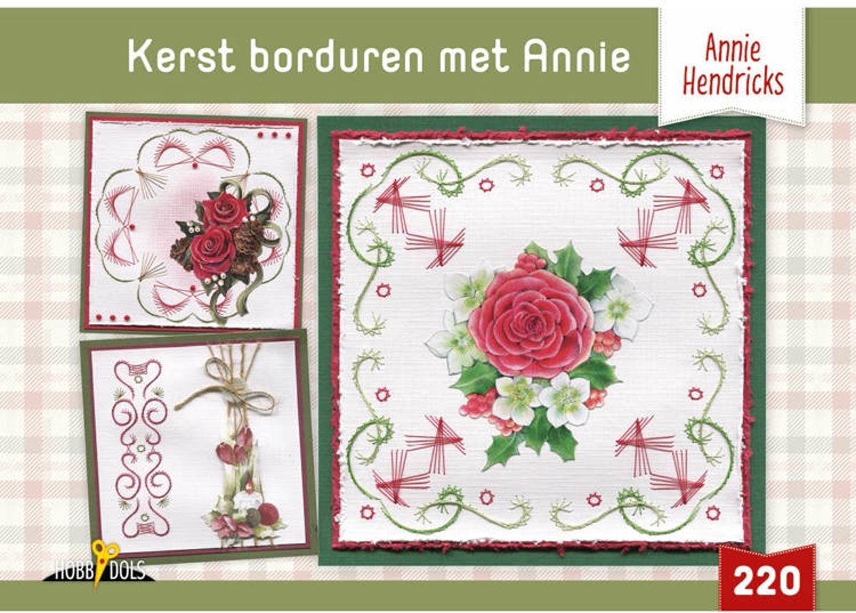 Hobbydols 220 Kerst borduren met Annie - Annie Hendricks