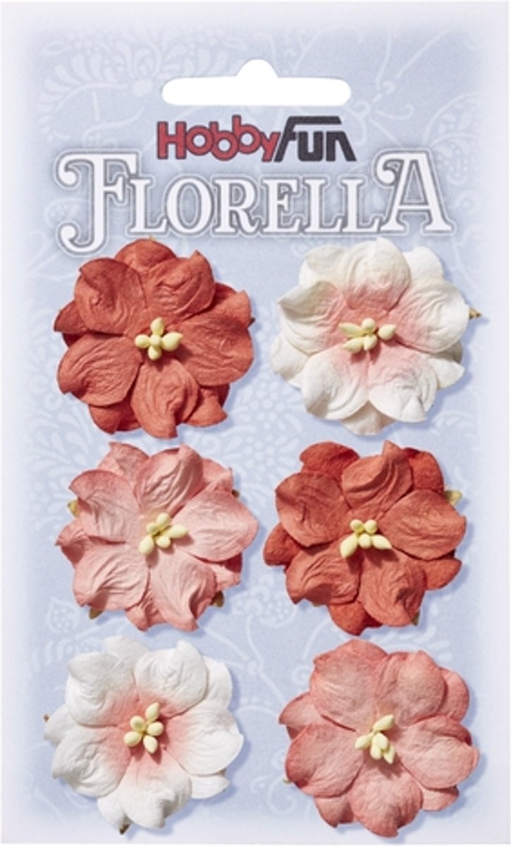 FLORELLA-Bloemen perzik, 3,5cm