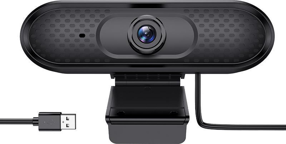 Hoco Premium Full HD 1080P Webcam - Geen Software Nodig - CMOS Sensor - Geschikt voor Windows, Mac OS & Android