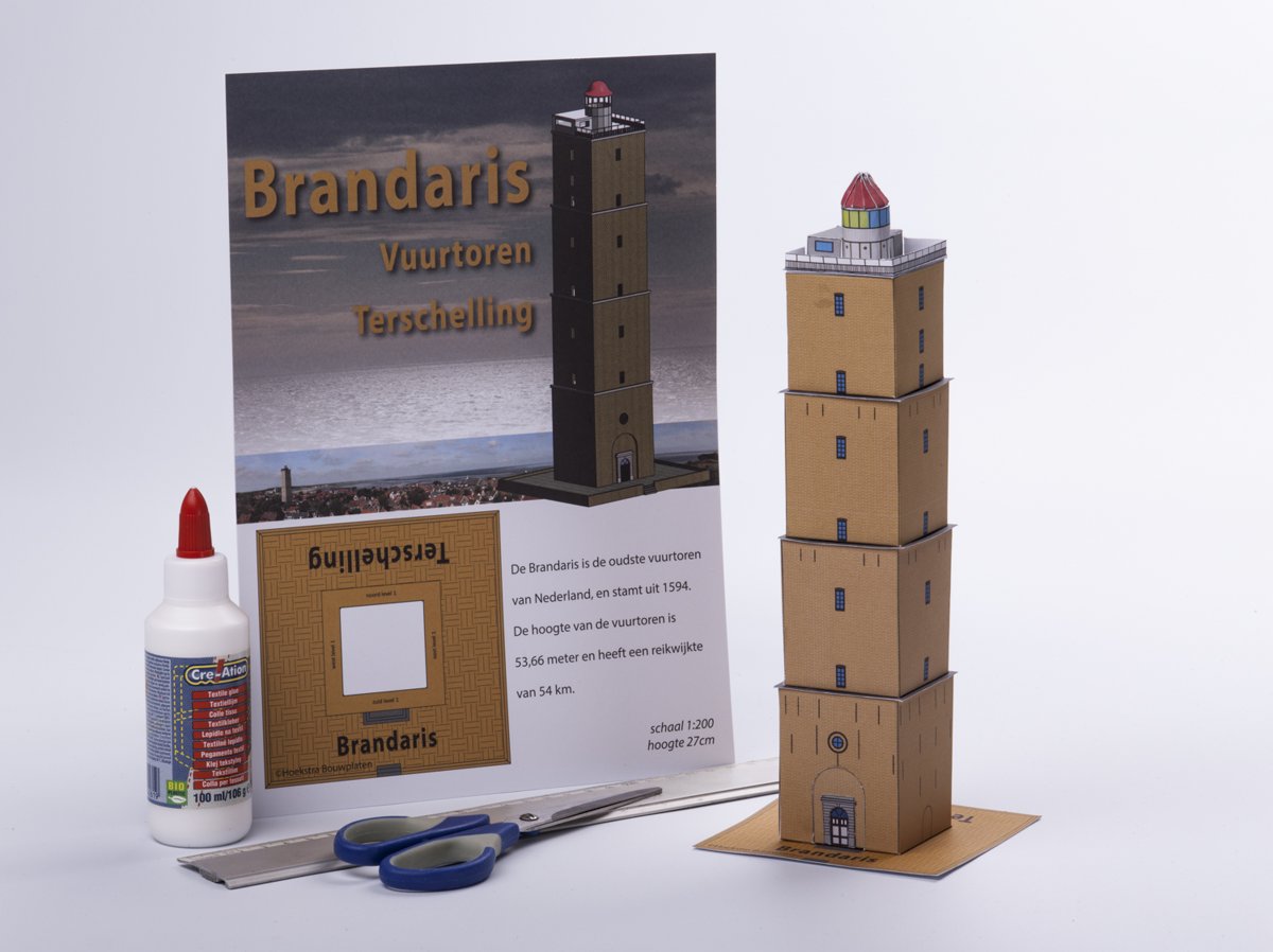 Bouwpakket vuurtoren Brandaris Terschelling