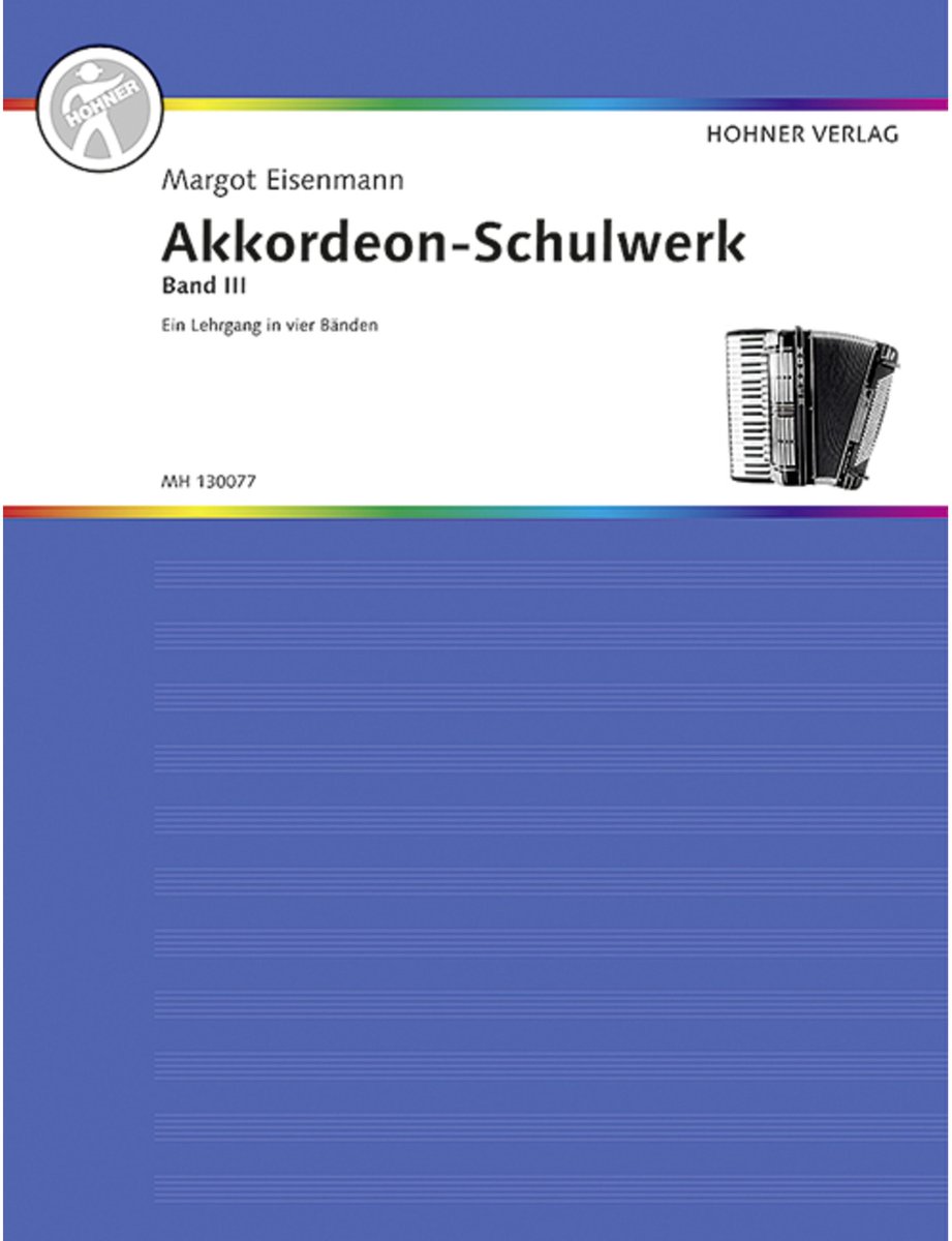 Hohner Verlag accorDenon schoolwerk 3 Margot Eisenmann - Educatief