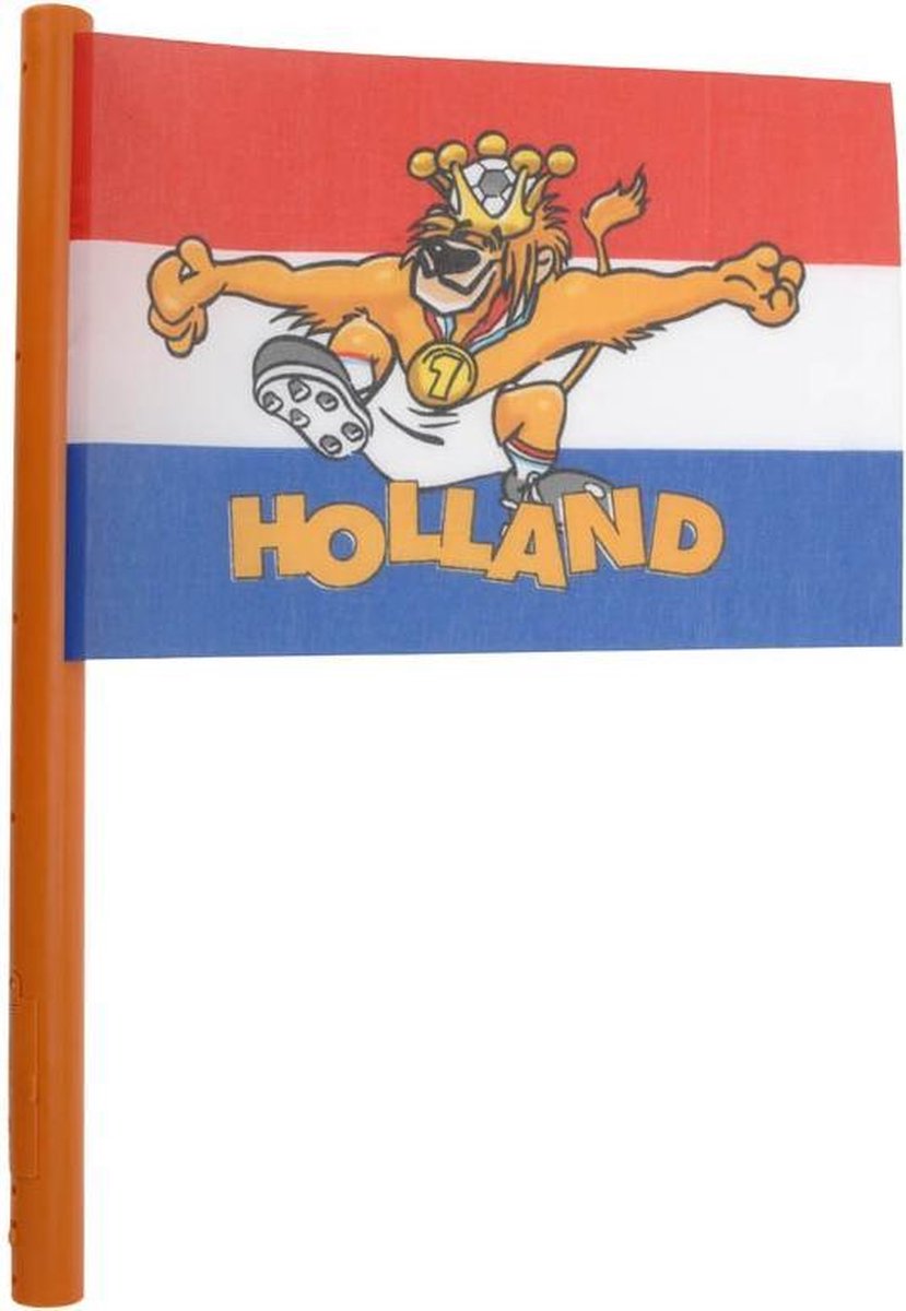 Oranje vlag met volkslied!