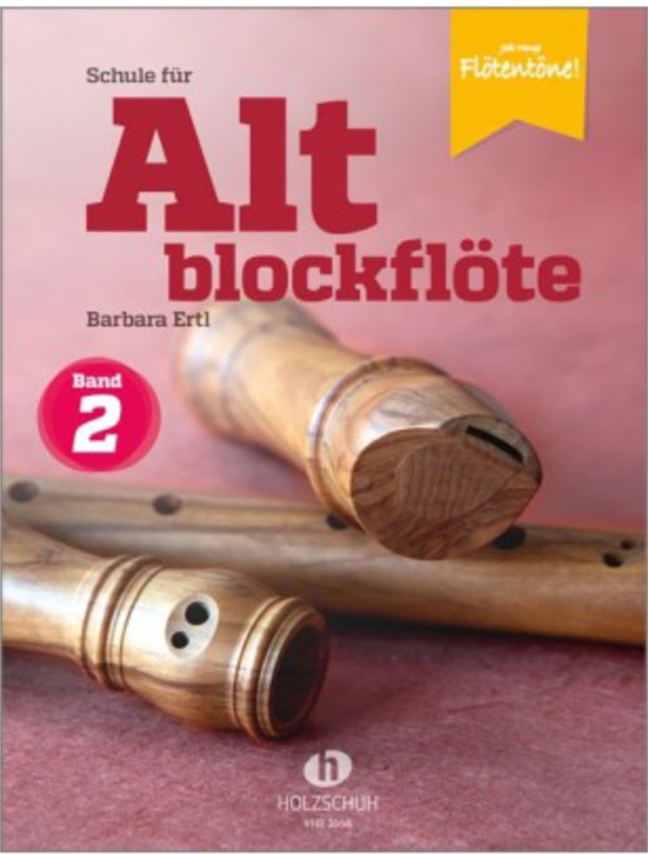 Holzschuh Verlag Schule für Altblockflöte 2 - Educatief