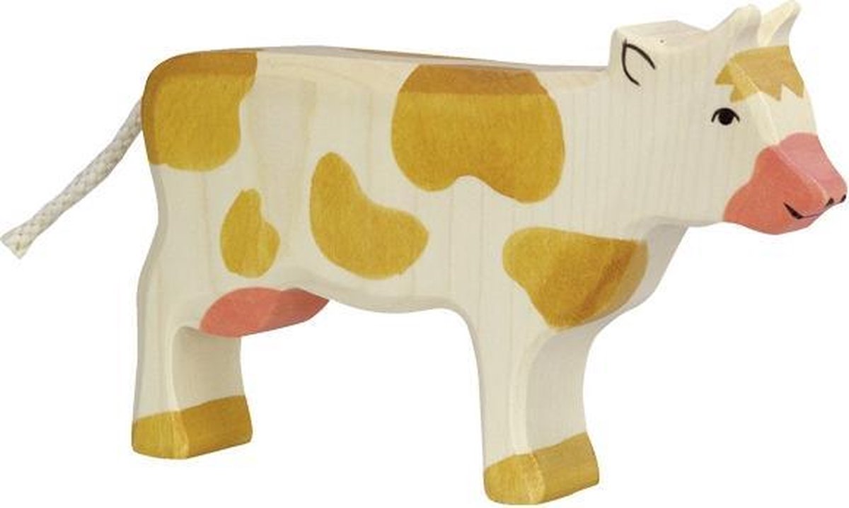 Holztiger Cow, standing, brown