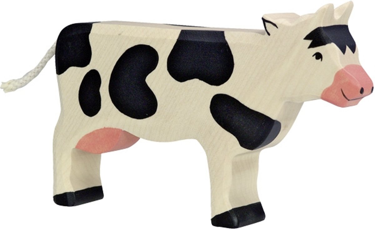 Holztiger Cow,standing,black