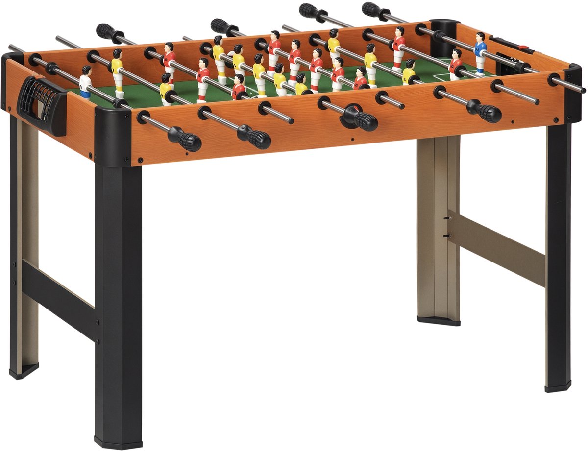 HOMCOM   MDF, Staal 118L x 104B x 69H cm Bruin