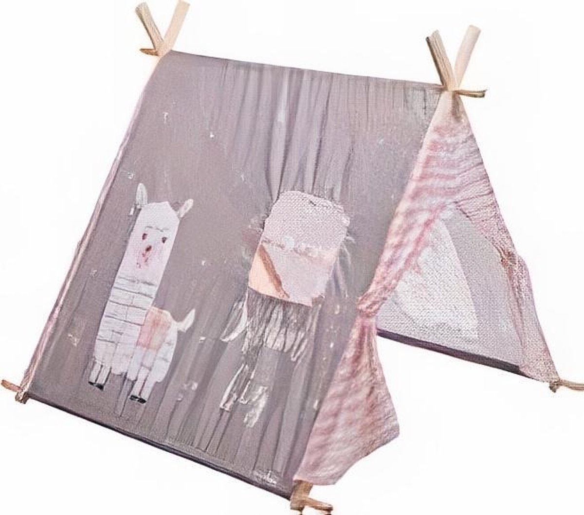 Home & Styling Speeltent Junior 106 X 101 Cm Polyester Roze