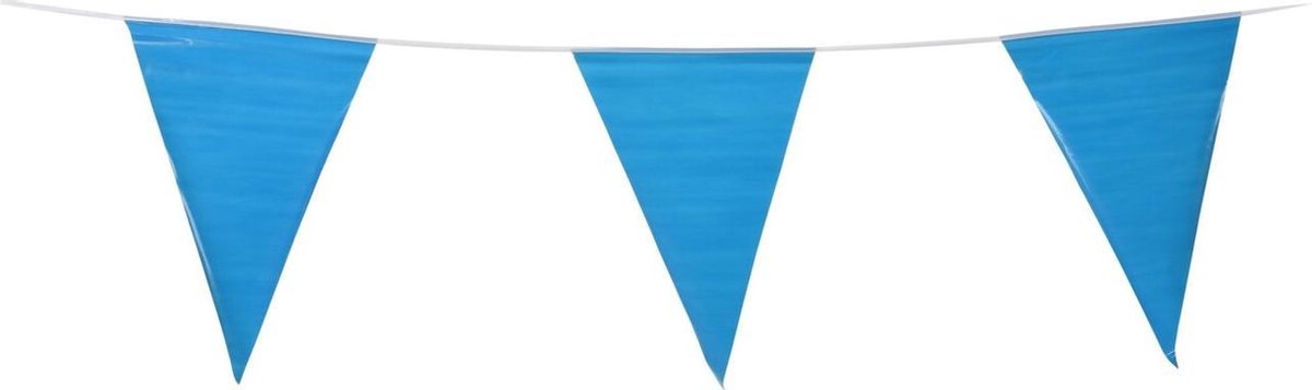 Home & Styling Vlaggenlijn Xxl 10 Meter Blauw