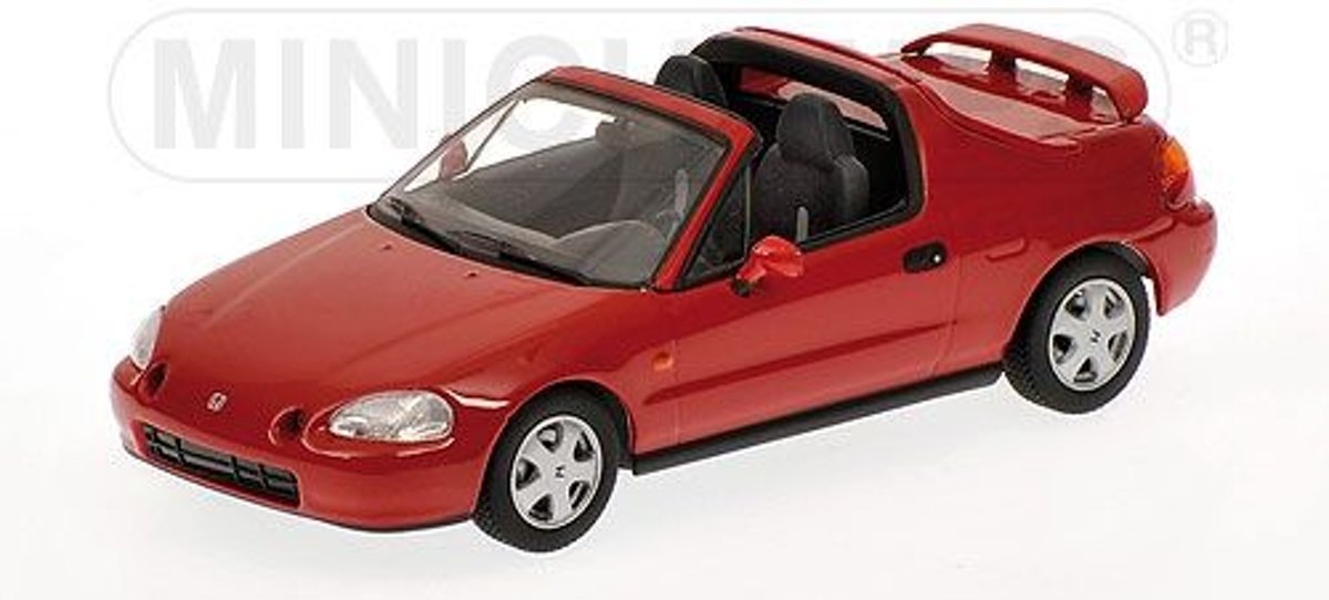 Honda Civic Del Sol 1993 Red