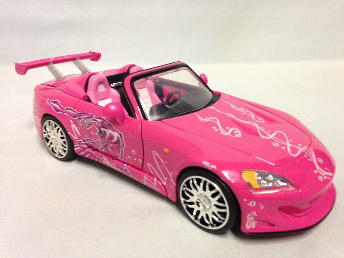 Sukis Honda S2000 2 Fast 2 Furious 2003 roze 1:24 Jada Toys