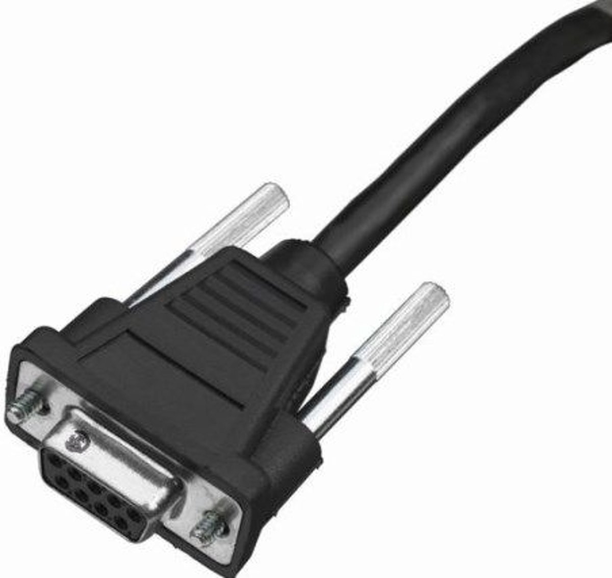 Honeywell RS232-DB9 1.8m seriële kabel Zwart 2,9 m RS-232