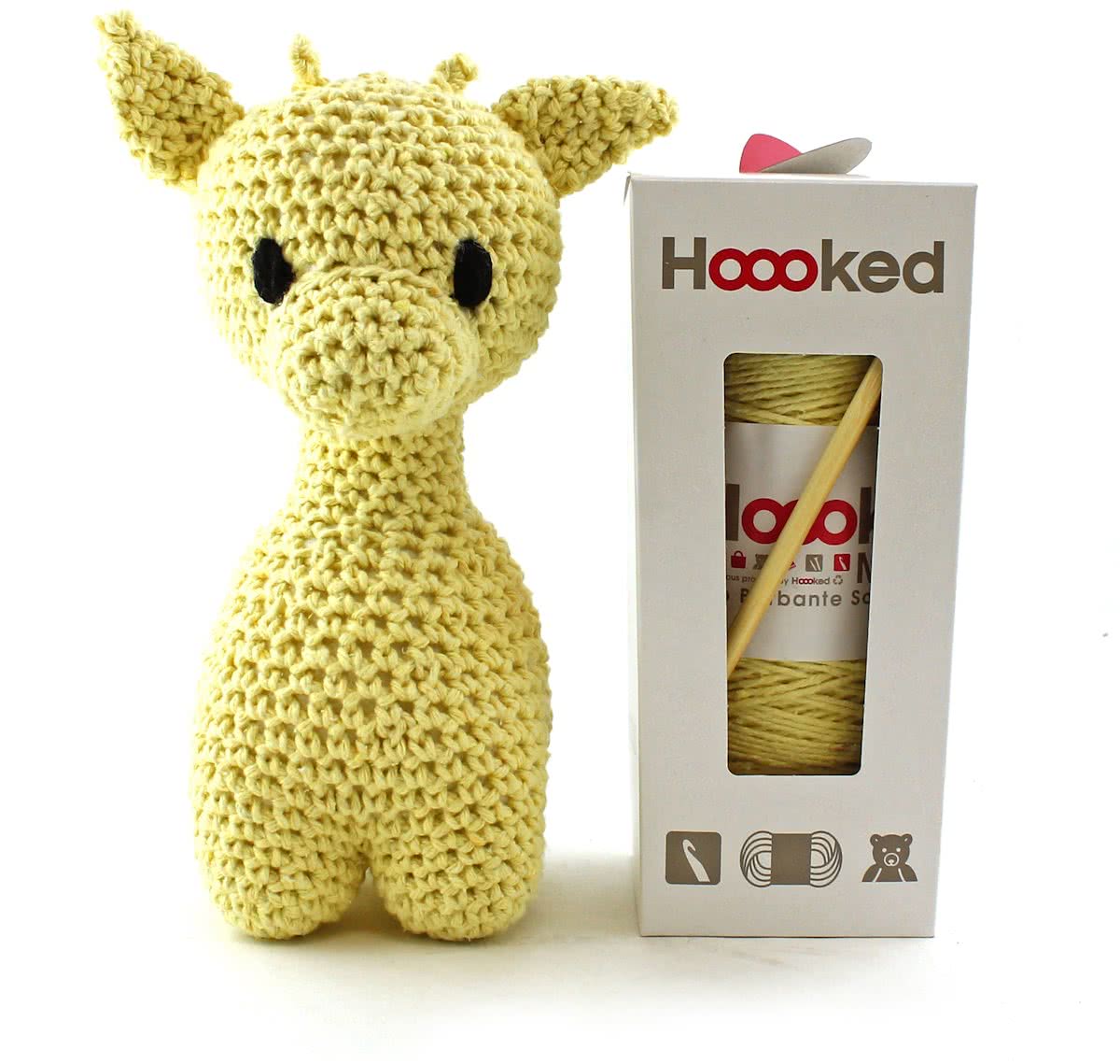 Giraffe Ziggy Kit Eco Barbante Popcorn