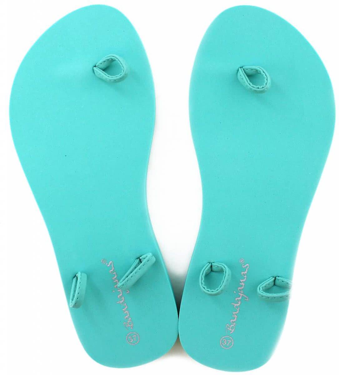 Haakkit Zpagetti Hoooked slipperset mint