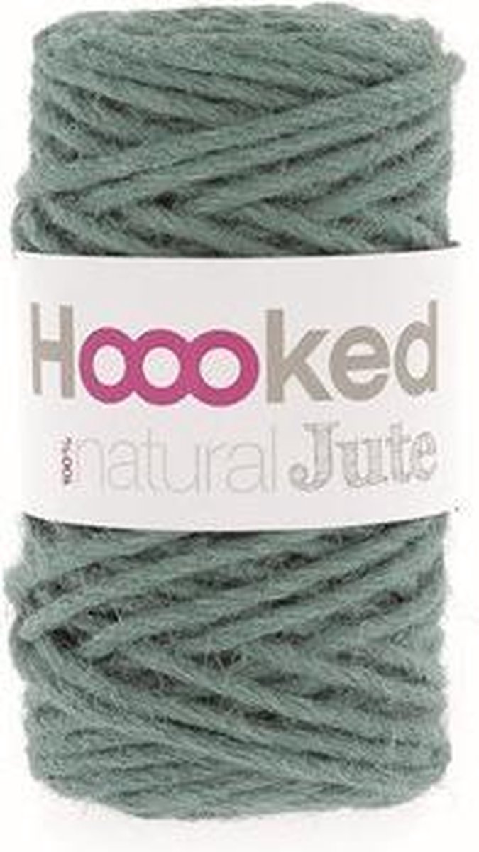 Hoooked Naturel Jute 004 Lush Petrol